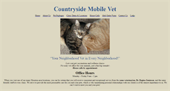 Desktop Screenshot of countrysidemobilevet.com